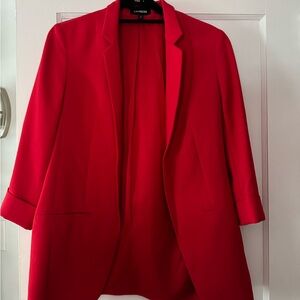 Express Red Blazer